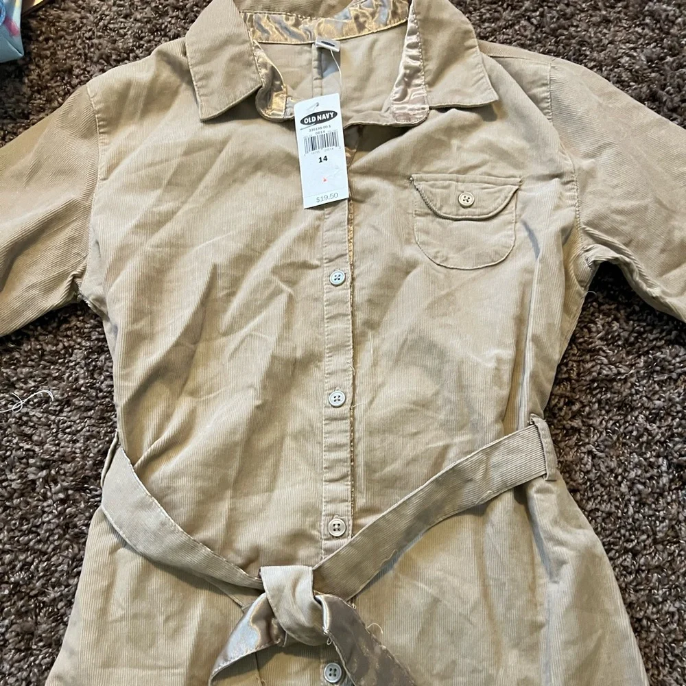 NEW old navy tan dress